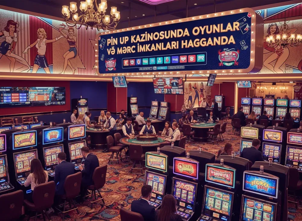 Pin up kazinosunda oyunlar və mərc imkanları haqqında