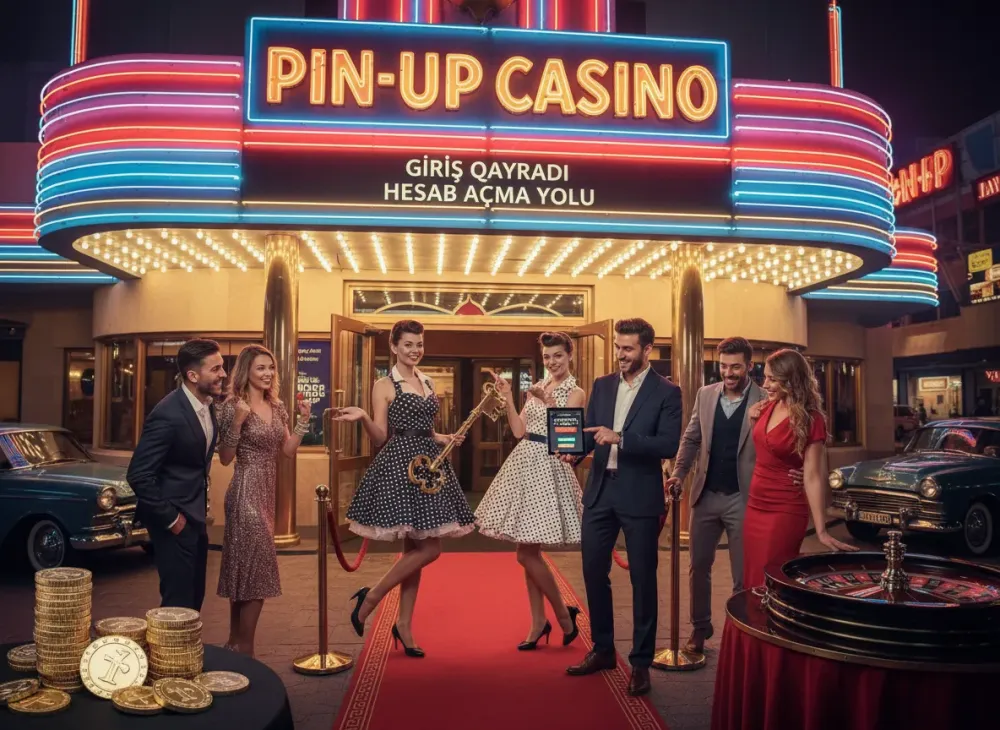 Pin-up casino giriş qaydası və hesab açma yolu